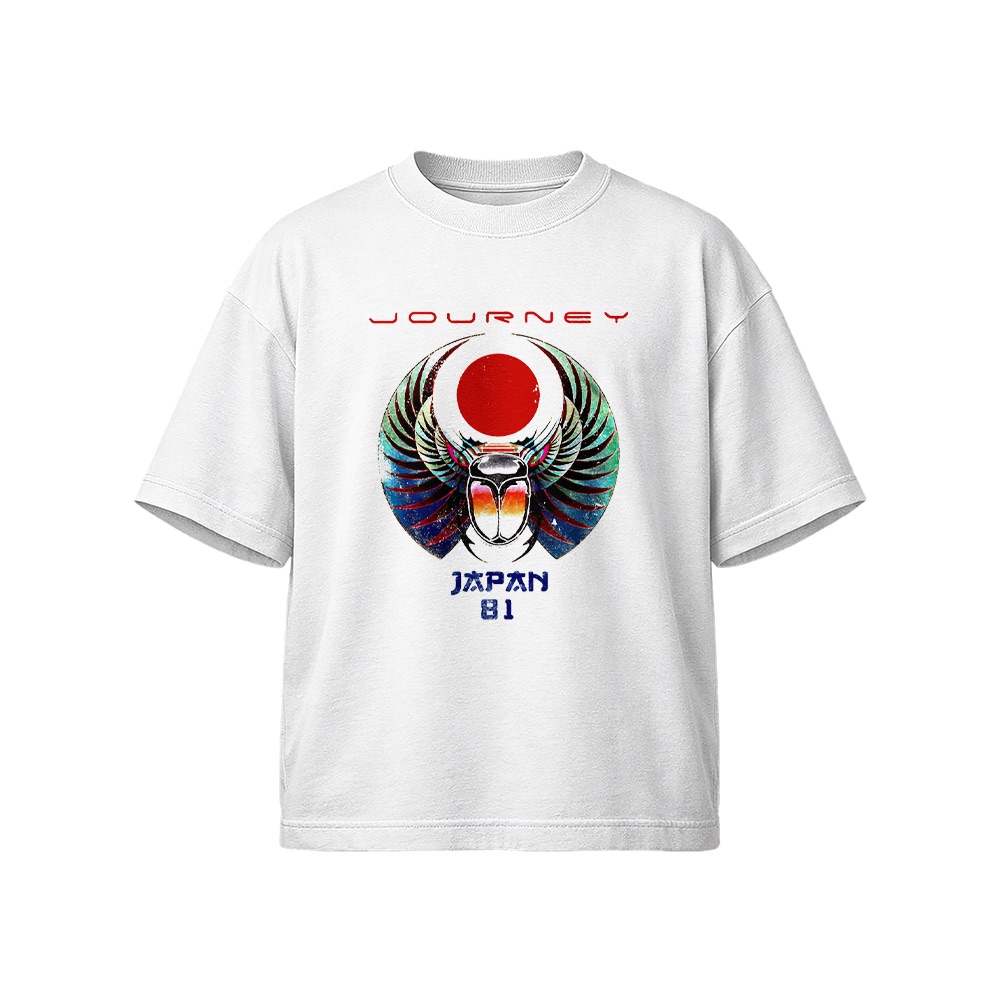 Journey T-Shirt – Vintage 1981 Japan Concert Tour Escape Arena Rock Graphic Tee