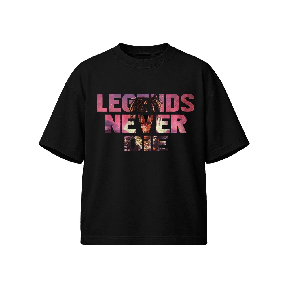 Juice WRLD T-Shirt – Vintage Legends Never Die Emo Rap Music Graphic Tee