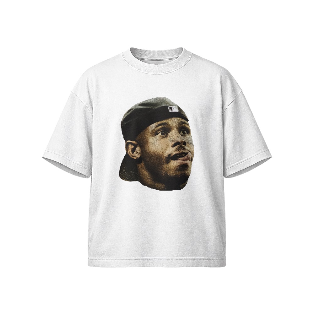 Ken Griffey Jr. T-Shirt – Vintage Baseball Legend Portrait Graphic Tee