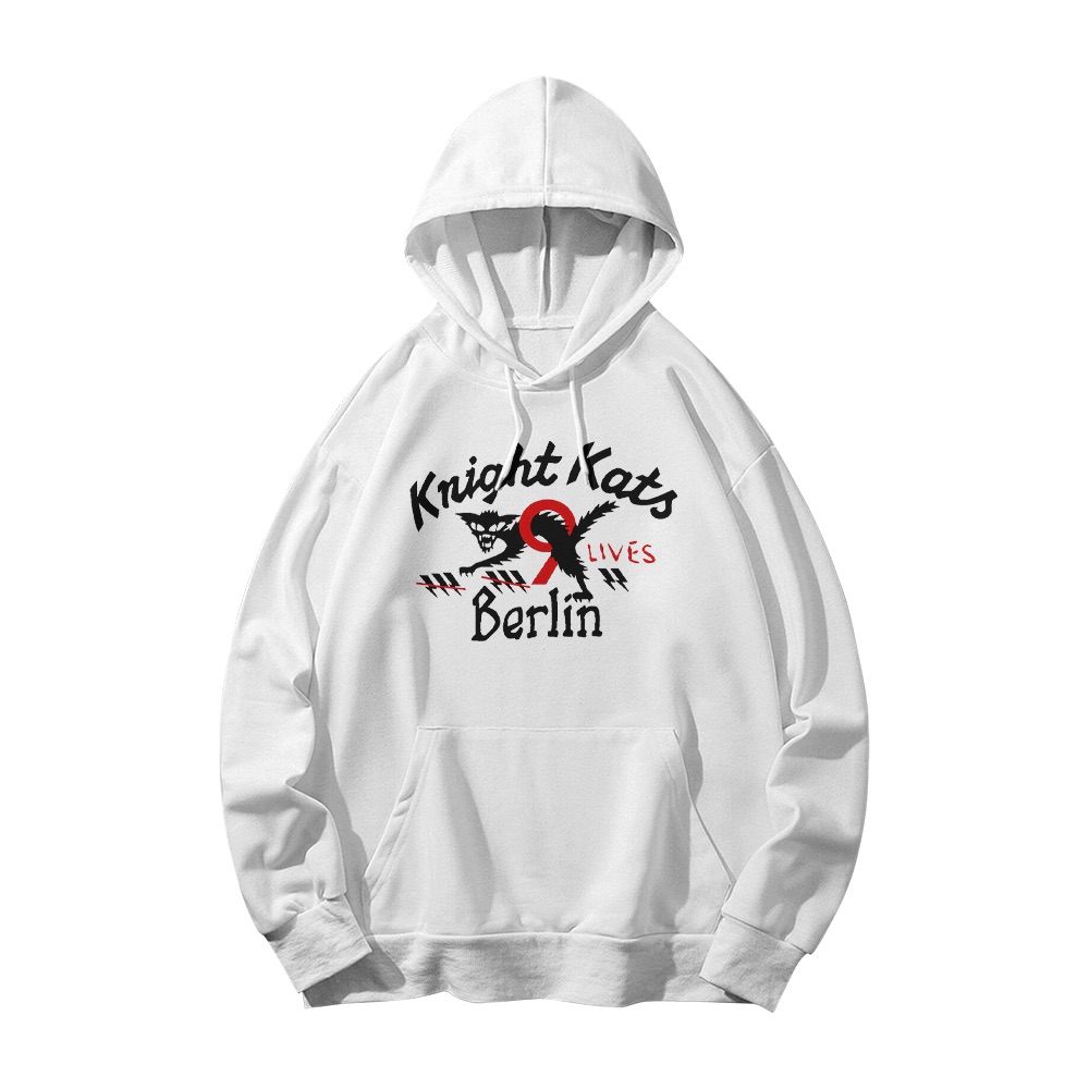 Knight Kats T-Shirt – Vintage Berlin 9 Lives Rockabilly Graphic Tee