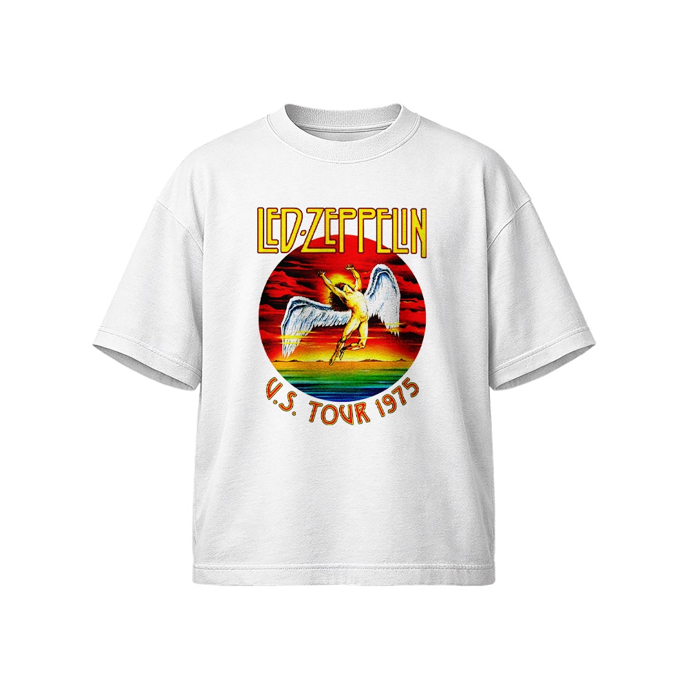 Led Zeppelin T-Shirt – Vintage Hard Rock Band Graphic Tee
