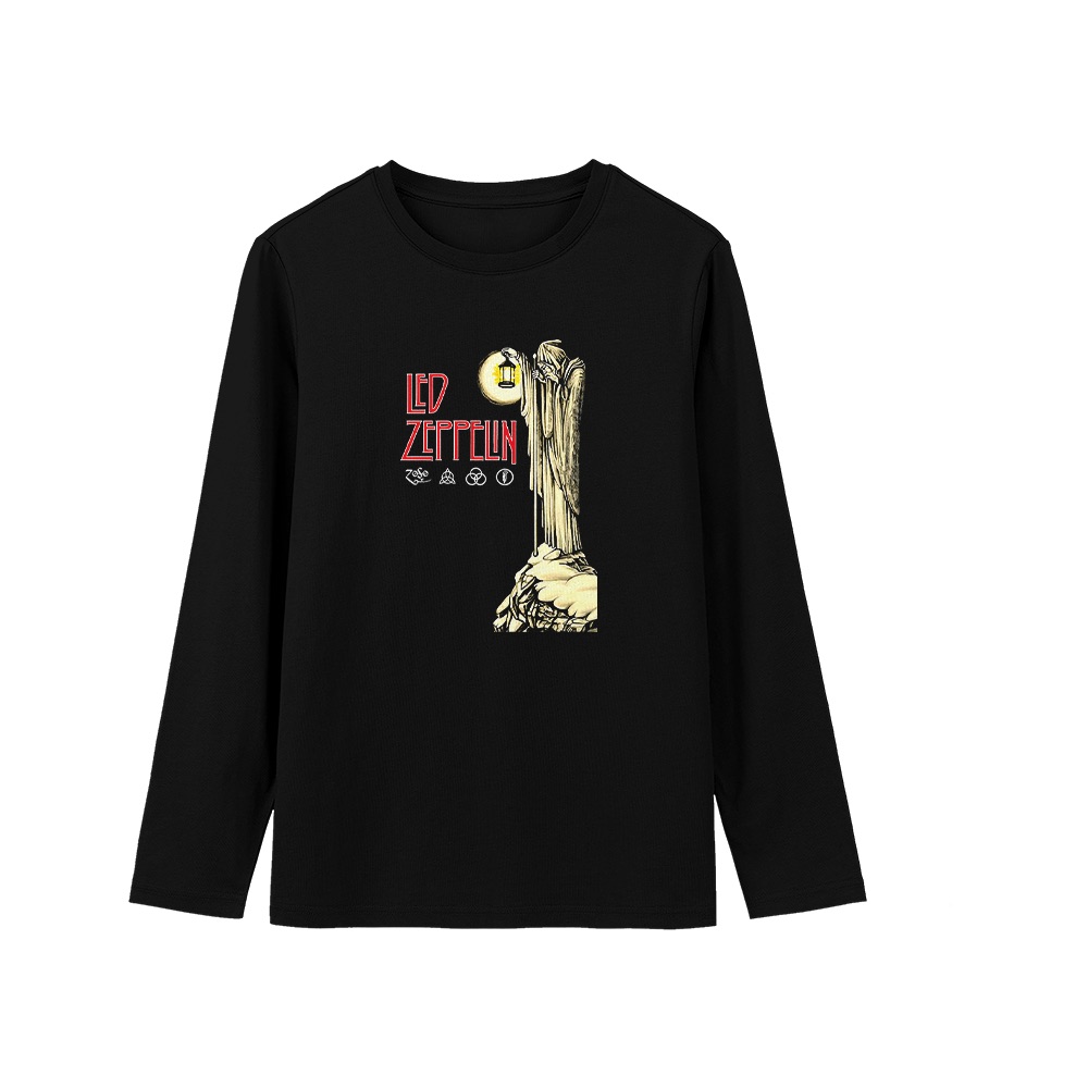 Led Zeppelin T-Shirt – Vintage The Hermit Zoso IV Album Rock Graphic Tee