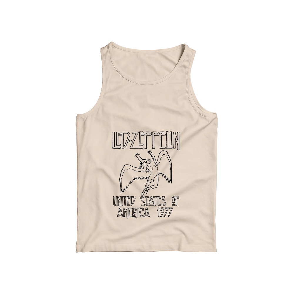 Led Zeppelin T-Shirt – Vintage United States of America 1977 Concert Graphic Tee