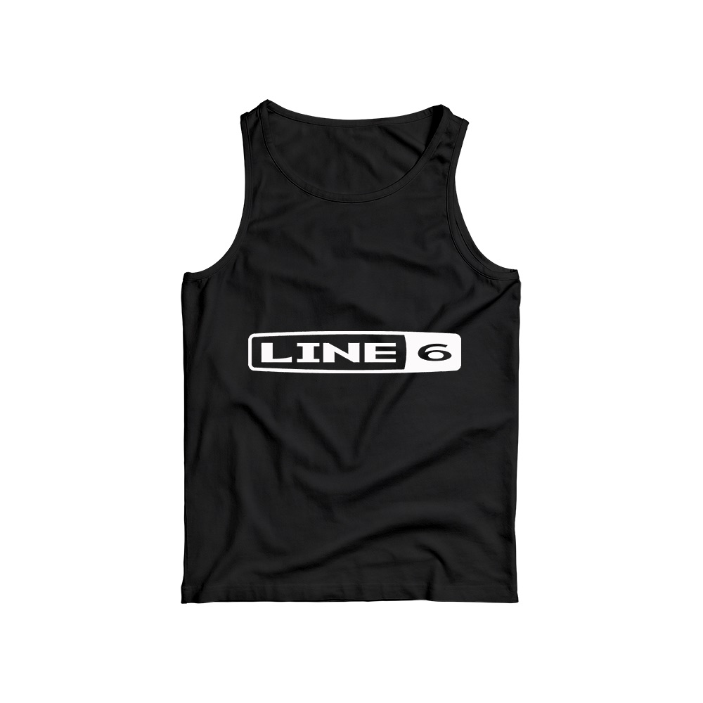 Line 6 T-Shirt – Vintage Guitar Amplifier Tech Brand Minimalist Graphic Tee