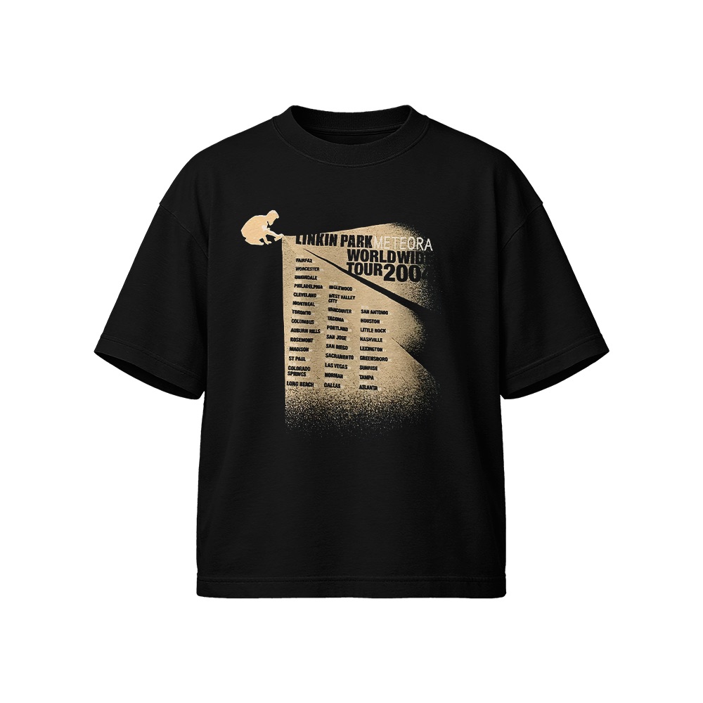 Linkin Park T-Shirt – Vintage Meteora Worldwide Tour 2004 Concert Graphic Tee