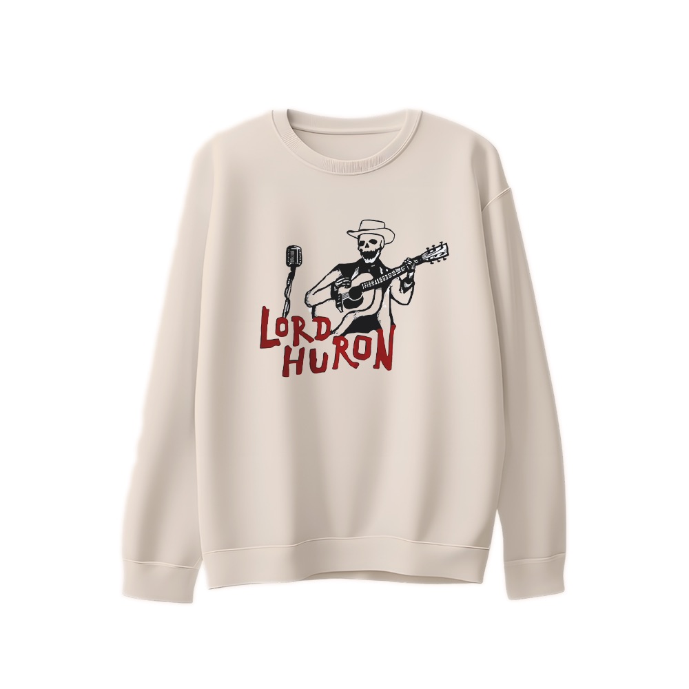 Lord Huron T-Shirt – Vintage Skeleton Cowboy Indie Folk Rock Graphic Tee