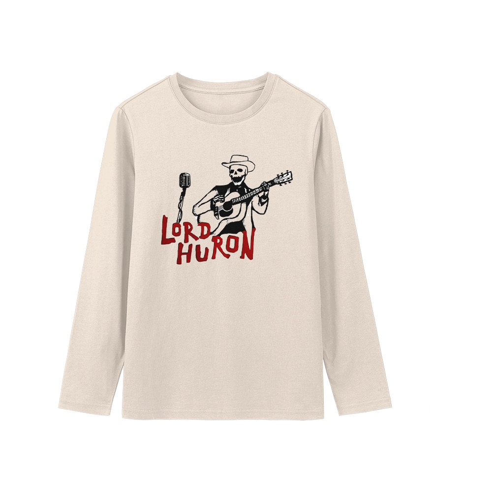 Lord Huron T-Shirt – Vintage Skeleton Cowboy Indie Folk Rock Graphic Tee