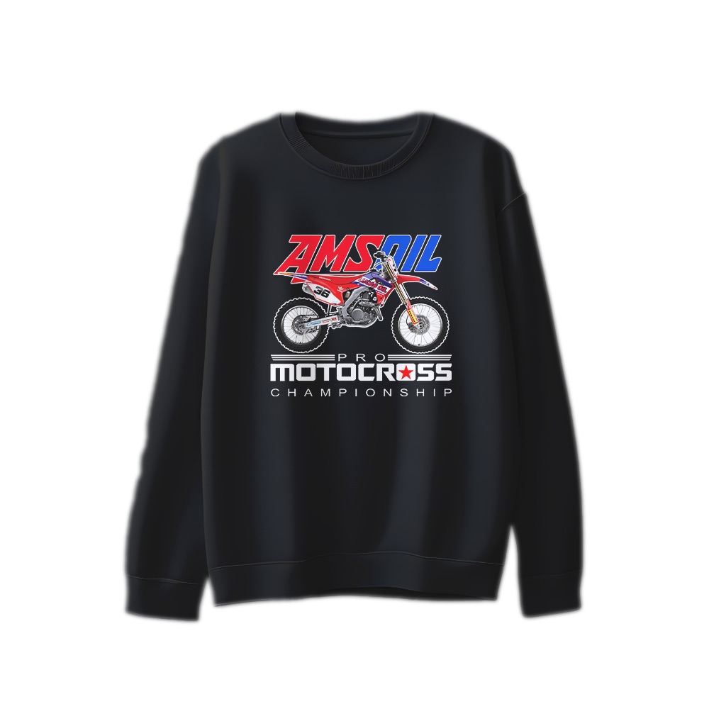 Amsoil Pro Motocross T-Shirt – Vintage Dirt Bike Racing Championship Graphic Tee