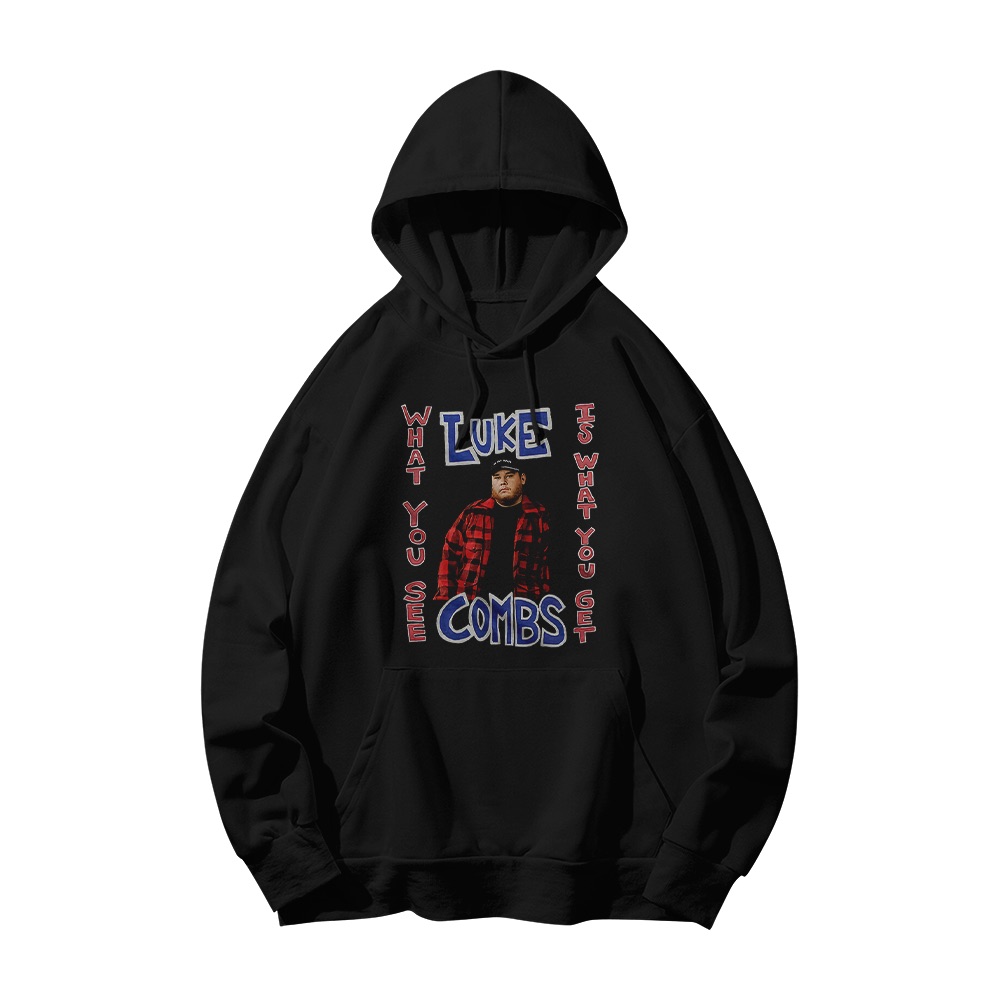 Luke Combs T-Shirt – Vintage What You See Is What You Get Country Music Graphic Tee