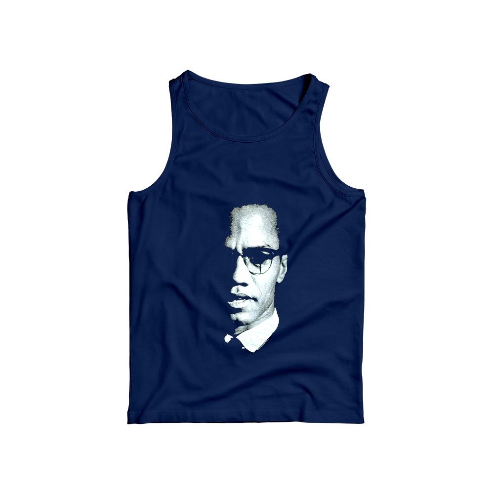 Malcolm X T-Shirt – Vintage Civil Rights Leader Portrait Graphic Tee