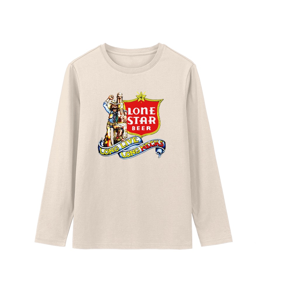 Lone Star Beer T-Shirt – Vintage Lone Star Long Live Long Necks Graphic Tee