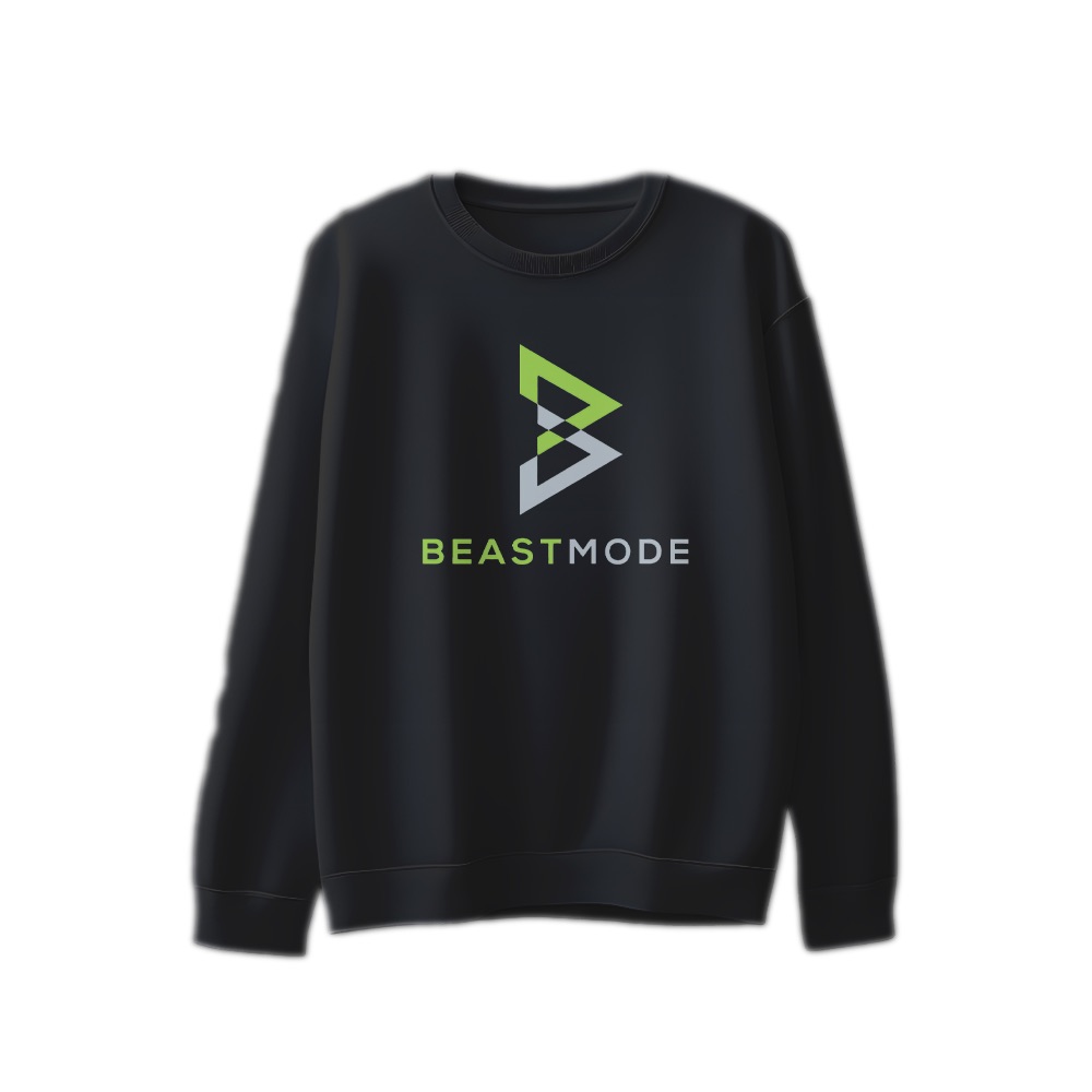 Beast Mode T-Shirt – Modern Geometric B Logo Performance Graphic Tee
