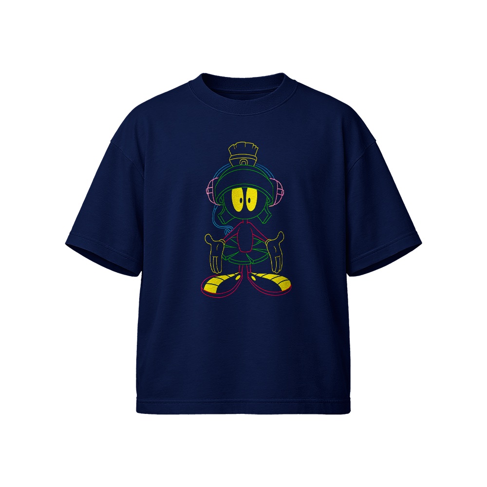 Marvin the Martian T-Shirt – Vintage Looney Tunes DJ Headphones Graphic Tee