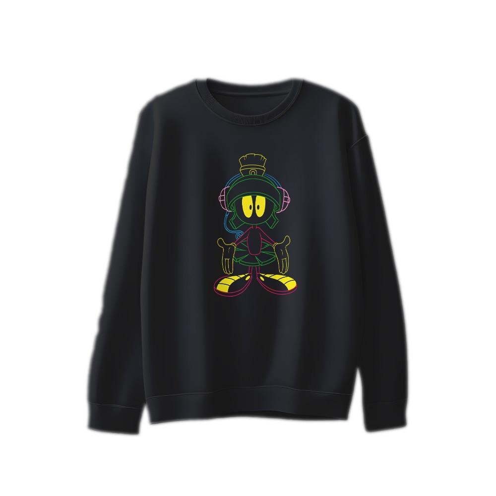 Marvin the Martian T-Shirt – Vintage Looney Tunes DJ Headphones Graphic Tee