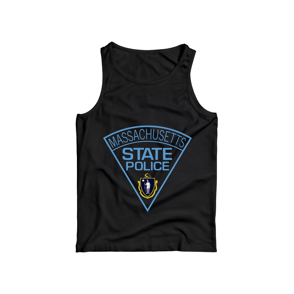 Massachusetts State Police T-Shirt – Vintage State Trooper Shield Graphic Tee