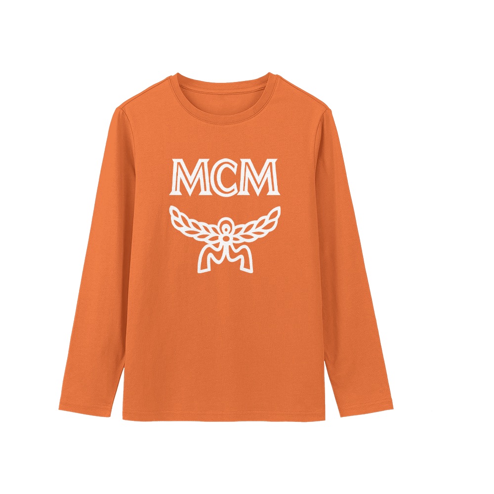 MCM T-Shirt – Vintage Cognac Visetos Laurels Luxury Streetwear Graphic Tee