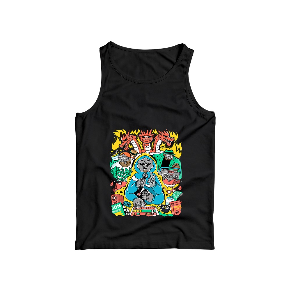MF DOOM T-Shirt – Vintage King Geedorah Underground Hip-Hop Graphic Tee