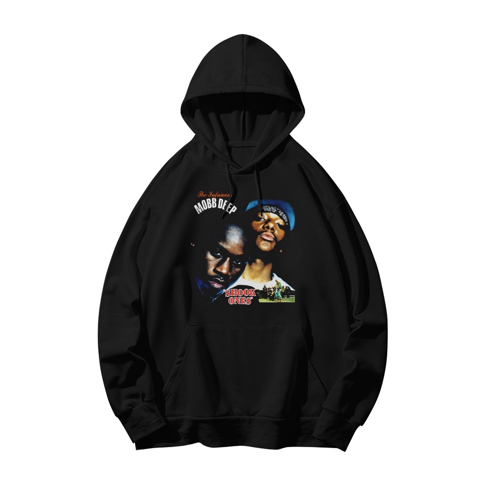 Mobb Deep T-Shirt – Vintage The Infamous Shook Ones East Coast Hip Hop Graphic Tee