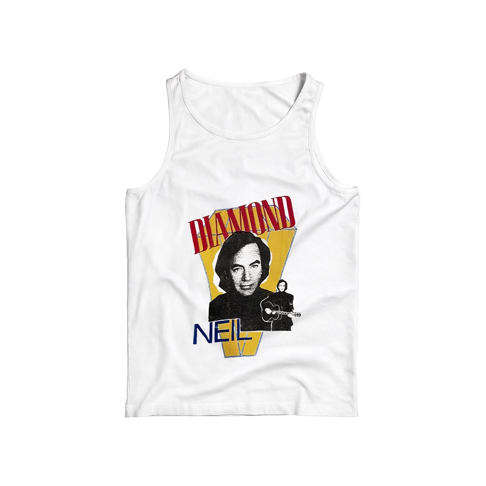 Neil Diamond T-Shirt – Vintage Retro Pop Music Singer Songwriter Graphic Tee