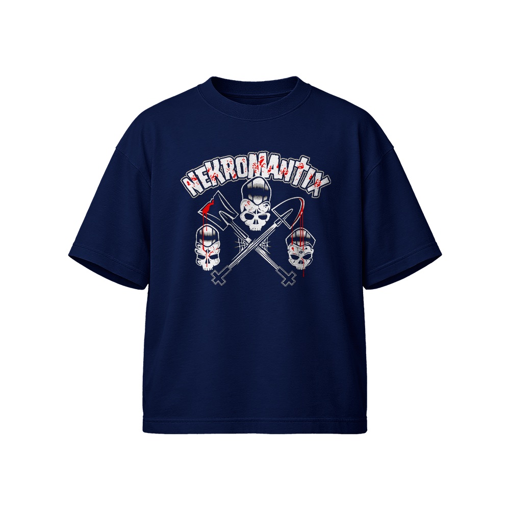 Nekromantix T-Shirt – Vintage Psychobilly Punk Rock Band Graphic Tee