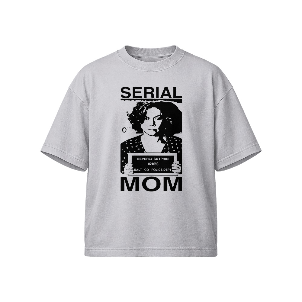 Serial Mom T-Shirt – Vintage Beverly Sutphin Mugshot Cult Comedy Graphic Tee