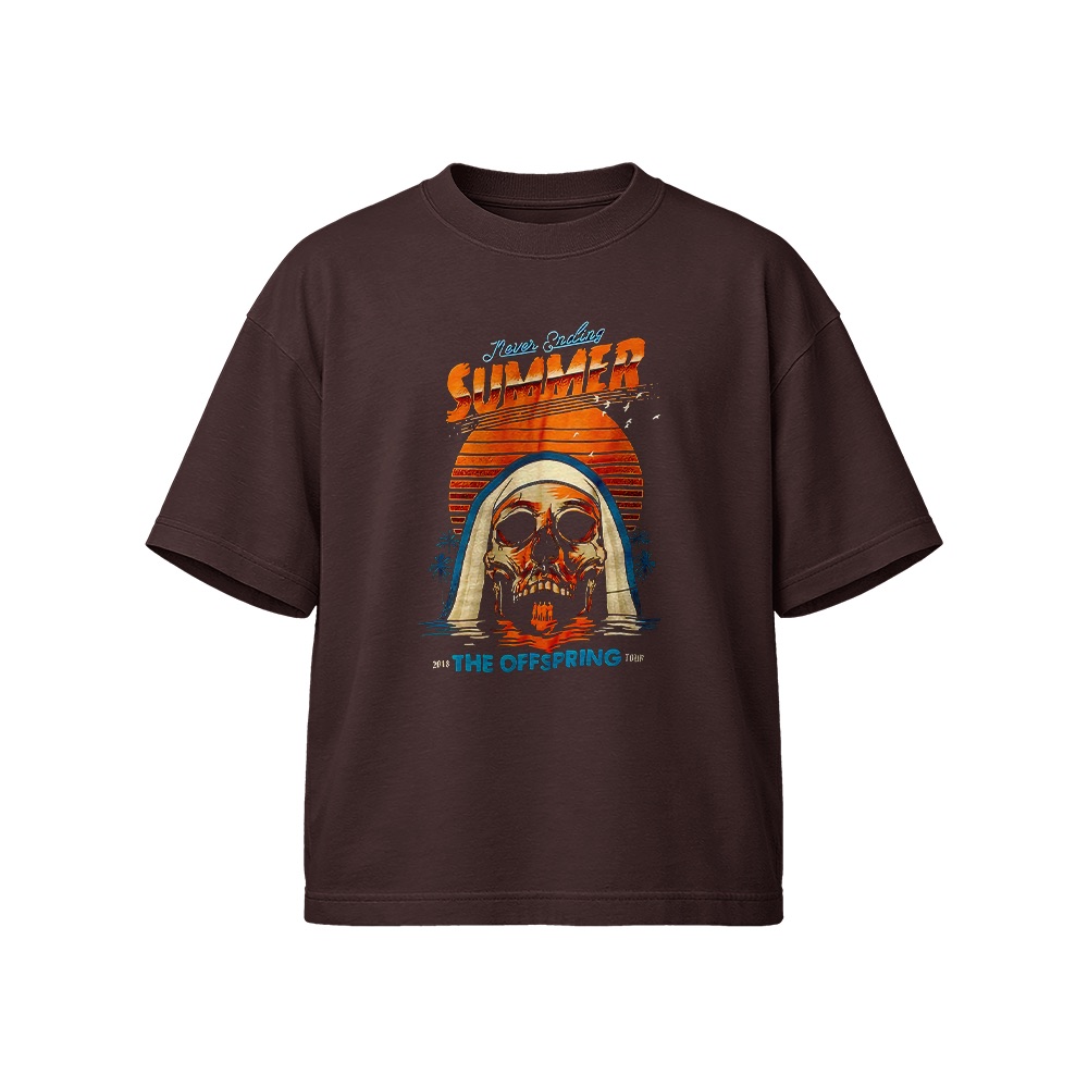 The Offspring T-Shirt – Vintage Never Ending Summer 2018 Tour Punk Rock Graphic Tee