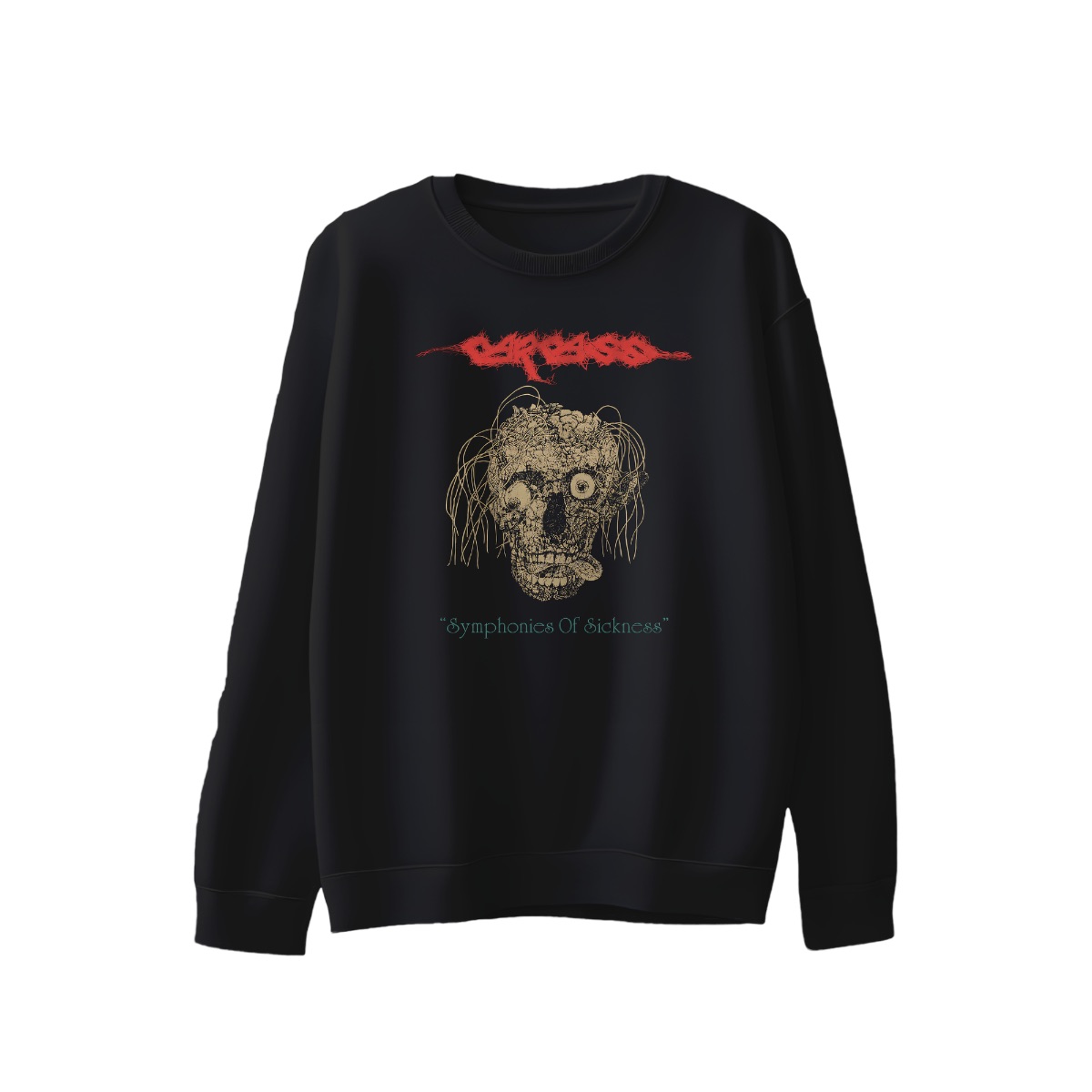 Carcass Symphonies Of Sickness Band T-Shirt - Death Metal Grindcore Horror Graphic Tee