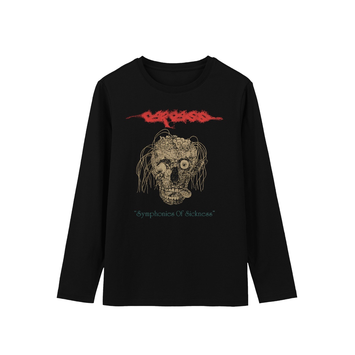 Carcass Symphonies Of Sickness Band T-Shirt - Death Metal Grindcore Horror Graphic Tee