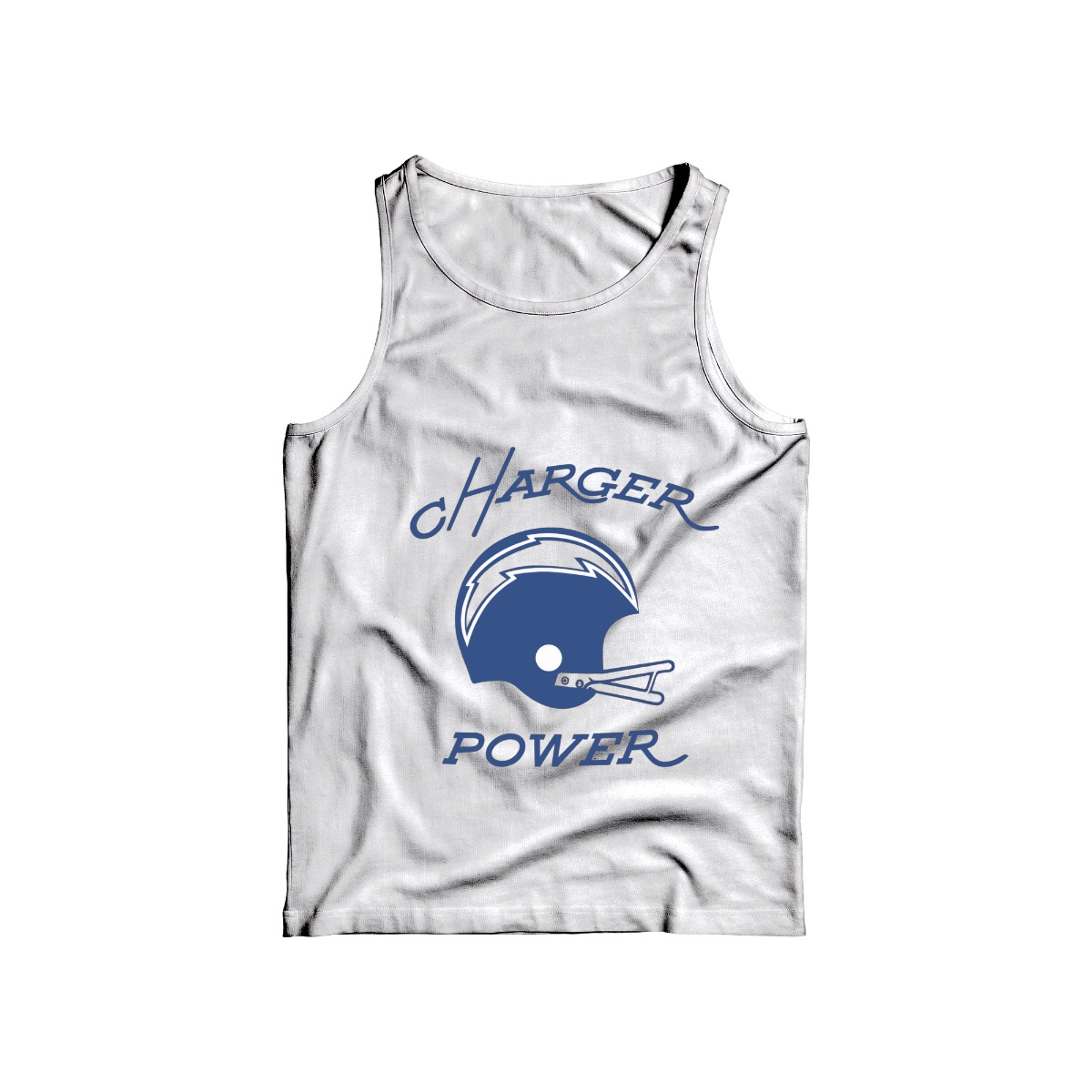 Vintage Charger Power Football Shirt - Retro Football Helmet Sports Fan Apparel Graphic Tee