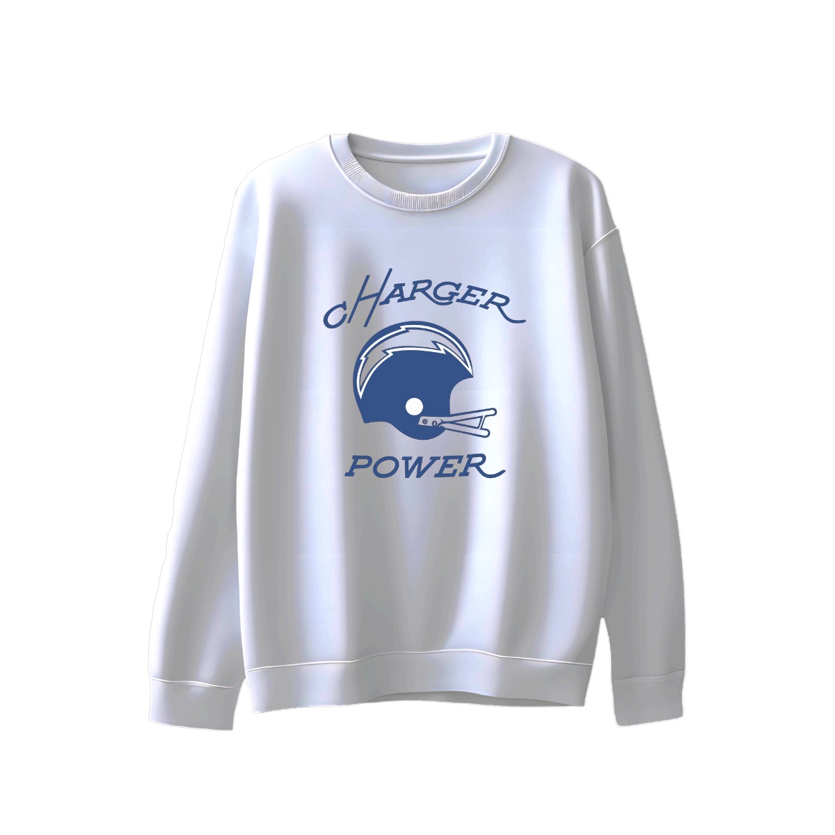 Vintage Charger Power Football Shirt - Retro Football Helmet Sports Fan Apparel Graphic Tee
