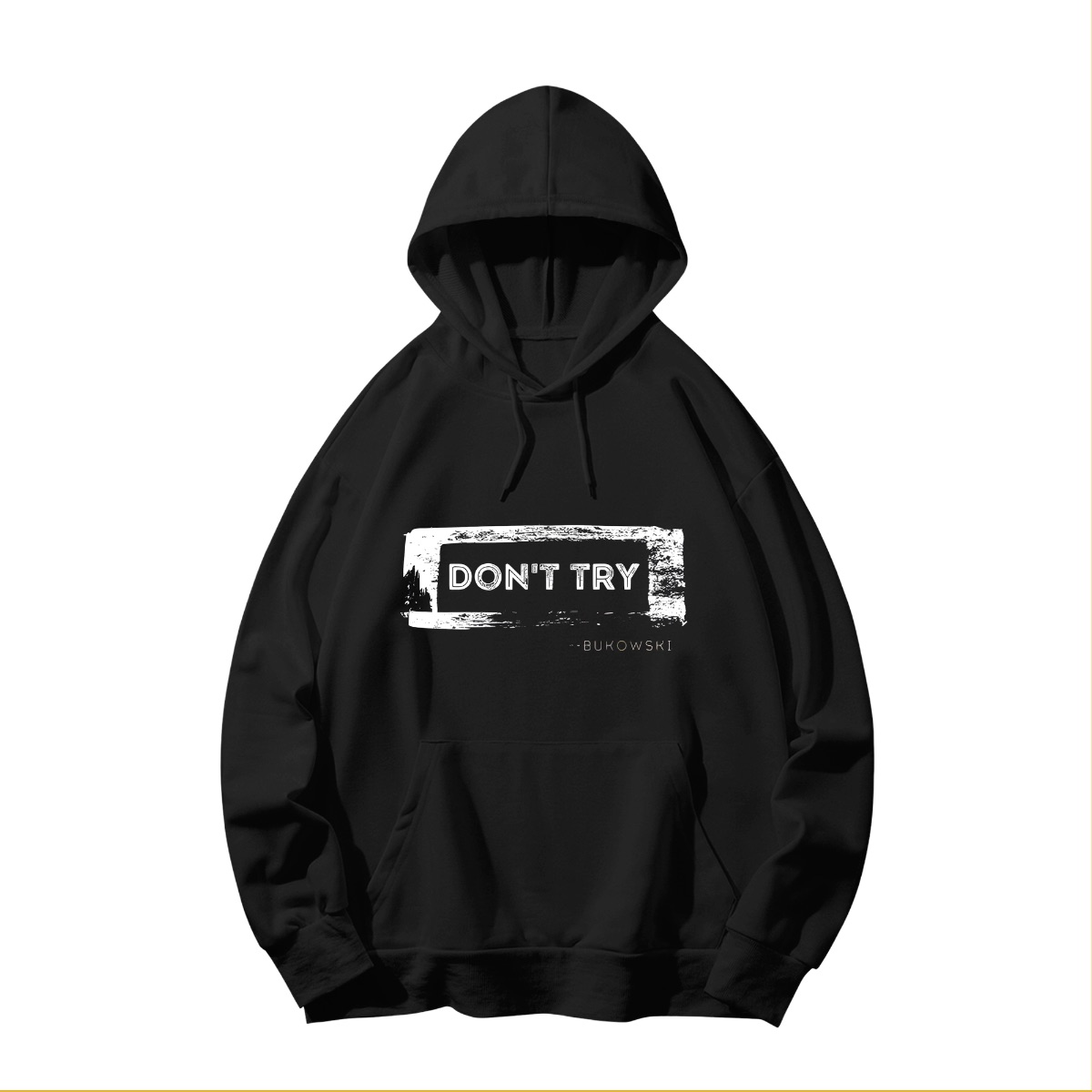Charles Bukowski Don't Try Quote Shirt - Vintage Literary Author Graphic Tee - Book Lover Gift