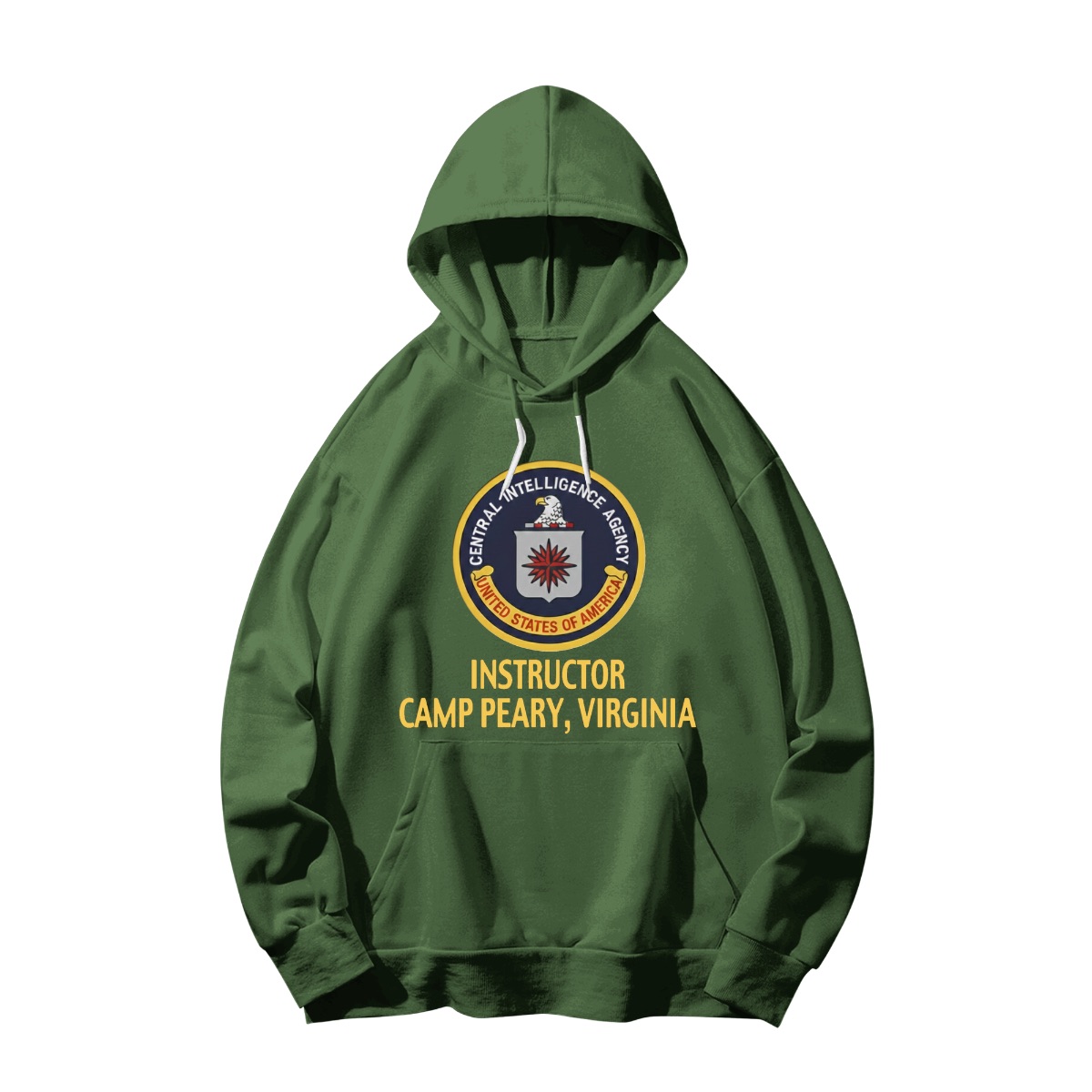 CIA Instructor Camp Peary Virginia Shirt - Central Intelligence Agency Military Style Graphic Tee
