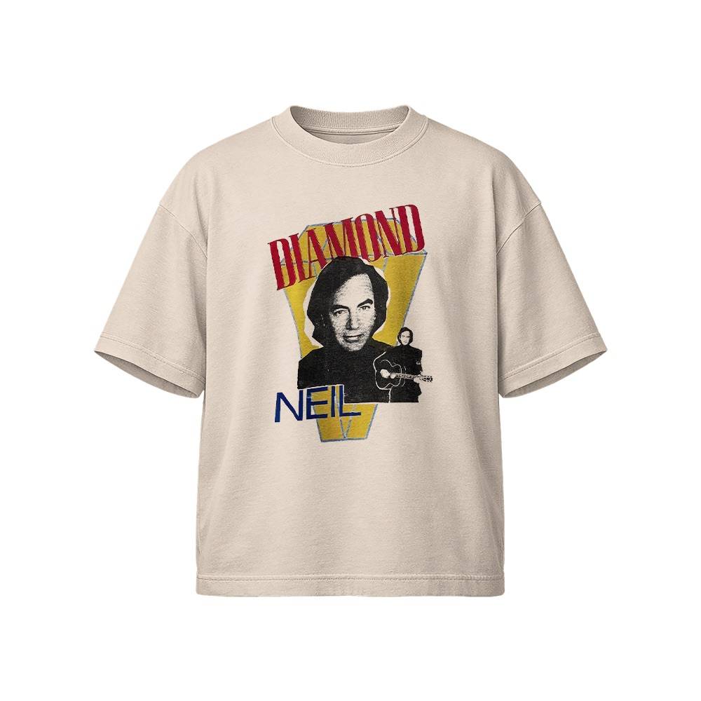 Neil Diamond T-Shirt – Vintage Retro Pop Music Singer Songwriter Graphic Tee